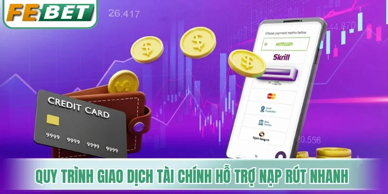 Điều Khoản Sử Dụng - Quy Định Tham Gia An Toàn Tại Febet 2 Quy trình giao dịch tài chính hỗ trợ nạp rút nhanh