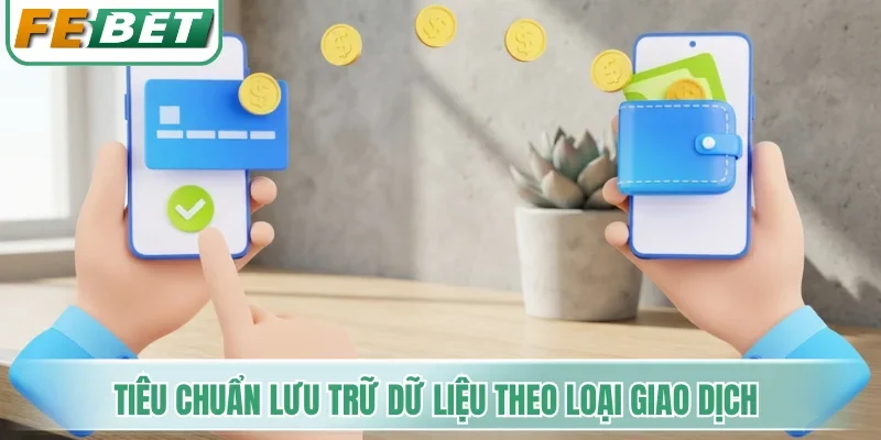 Quyền Riêng Tư - Quy Trình Bảo Mật Thông Tin Hội Viên 5 Tiêu chuẩn lưu trữ dữ liệu theo loại giao dịch